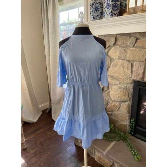 Ann Taylor Peek a Boo Shoulder Dress (Size 6) - Picture 1 of 3